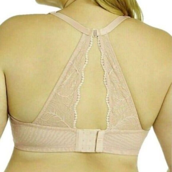 INC International Concepts Womens Bralette Bra U/W Beige Frappe Lace Size 2X NEW - Picture 6 of 10